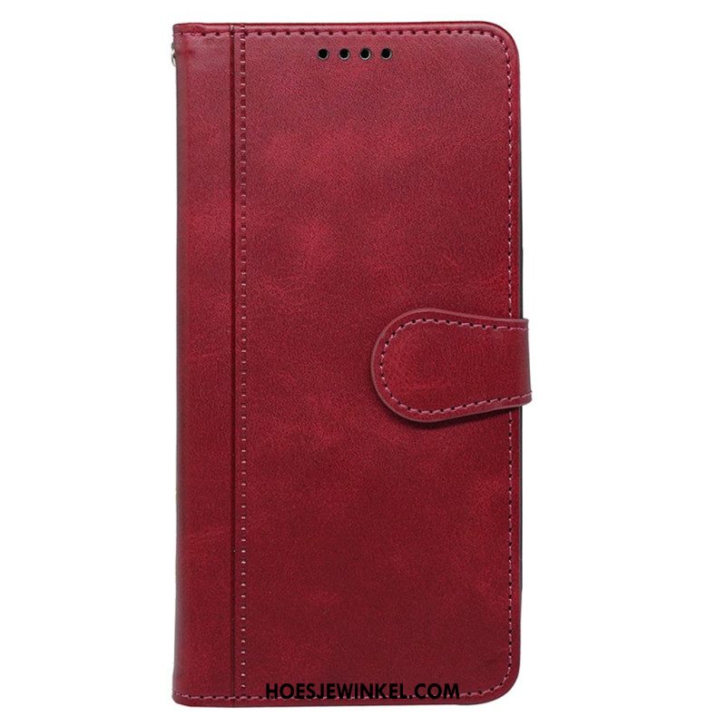Folio-hoesje Samsung Galaxy S25 Plus 5g Telefoonhoesje Vintage Stijl