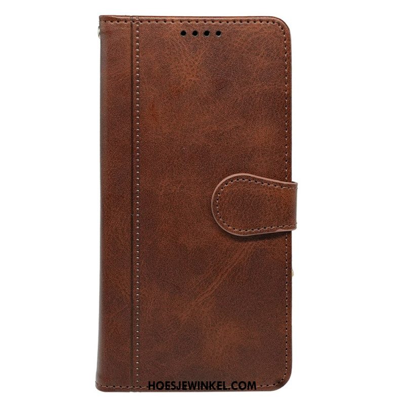 Folio-hoesje Samsung Galaxy S25 Plus 5g Telefoonhoesje Vintage Stijl