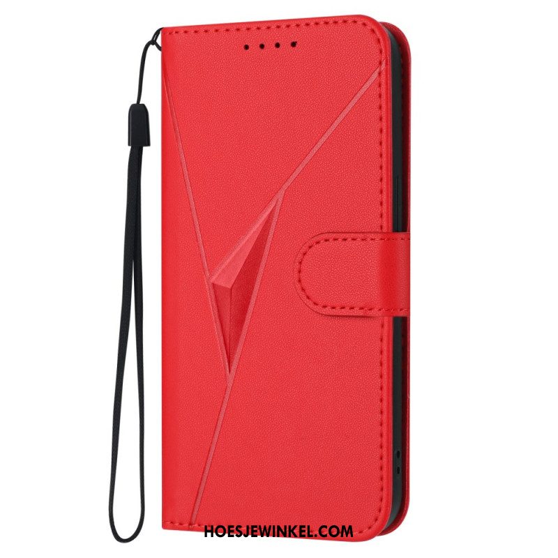 Folio-hoesje Samsung Galaxy S25 Ultra 5g Driehoekig Patroon