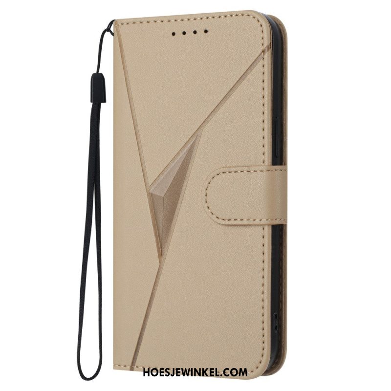 Folio-hoesje Samsung Galaxy S25 Ultra 5g Driehoekig Patroon