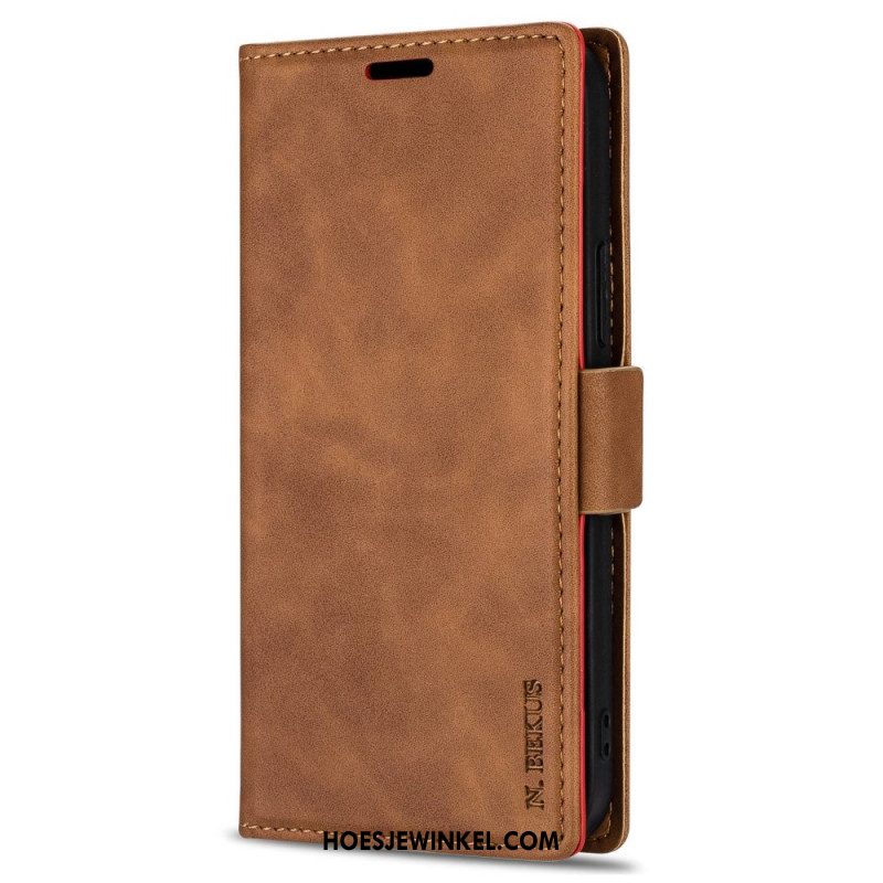 Folio-hoesje Samsung Galaxy S25 Ultra 5g Polyurethaan Leer