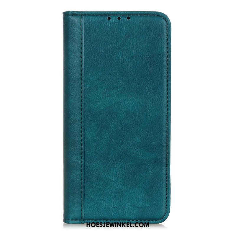 Folio-hoesje Samsung Galaxy S25 Ultra 5g Splitleer Lychee