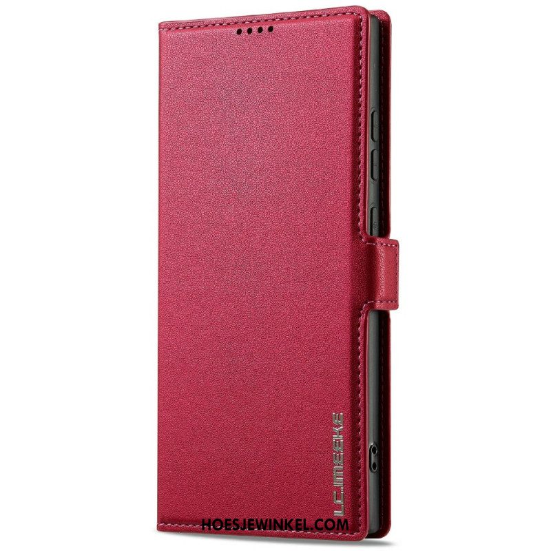 Folio-hoesje Samsung Galaxy S25 Ultra 5g Telefoonhoesje Klassieke Lc.imeeke