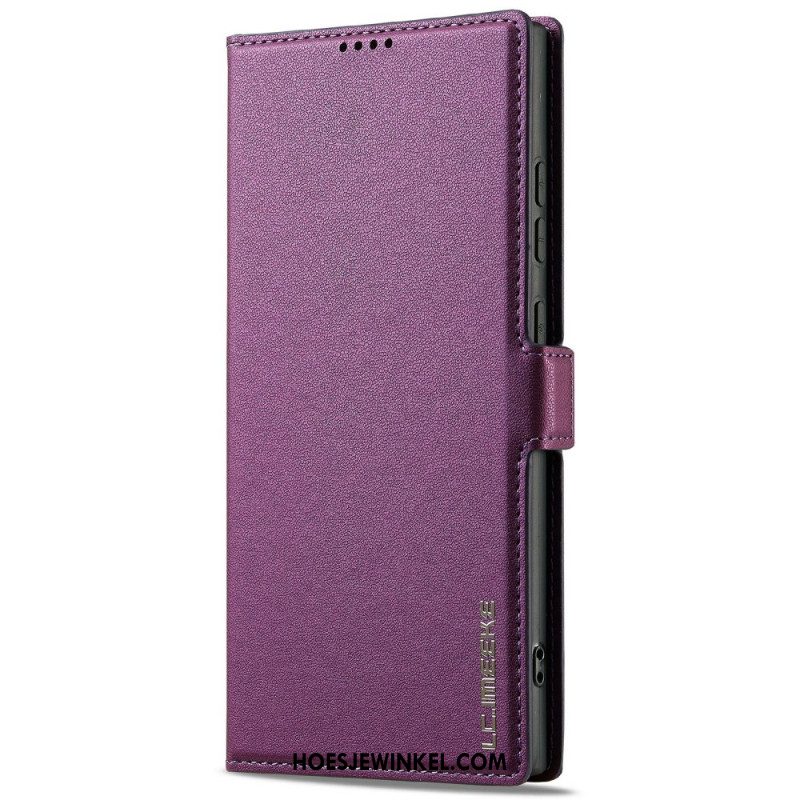 Folio-hoesje Samsung Galaxy S25 Ultra 5g Telefoonhoesje Klassieke Lc.imeeke