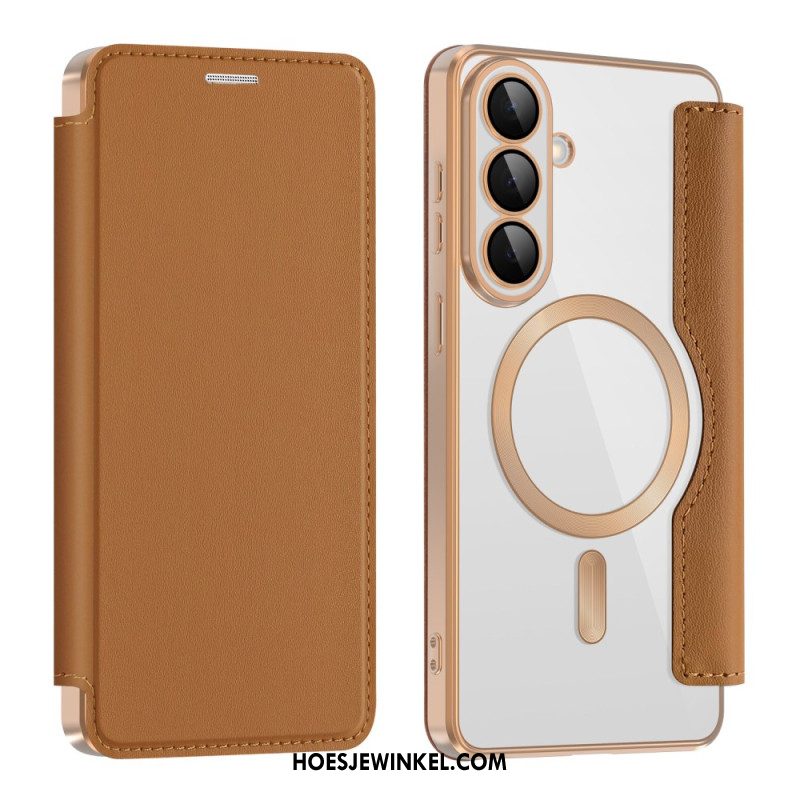 Folio-hoesje Samsung Galaxy S26 Plus Magnetisch Met Rfid-kaarthouder Bescherming Hoesje