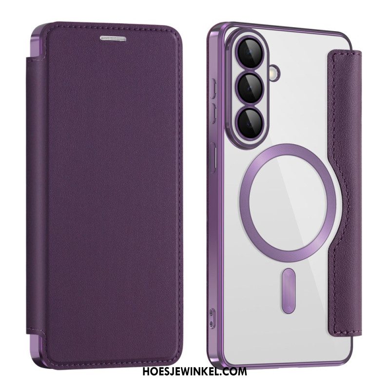 Folio-hoesje Samsung Galaxy S26 Plus Magnetisch Met Rfid-kaarthouder Bescherming Hoesje