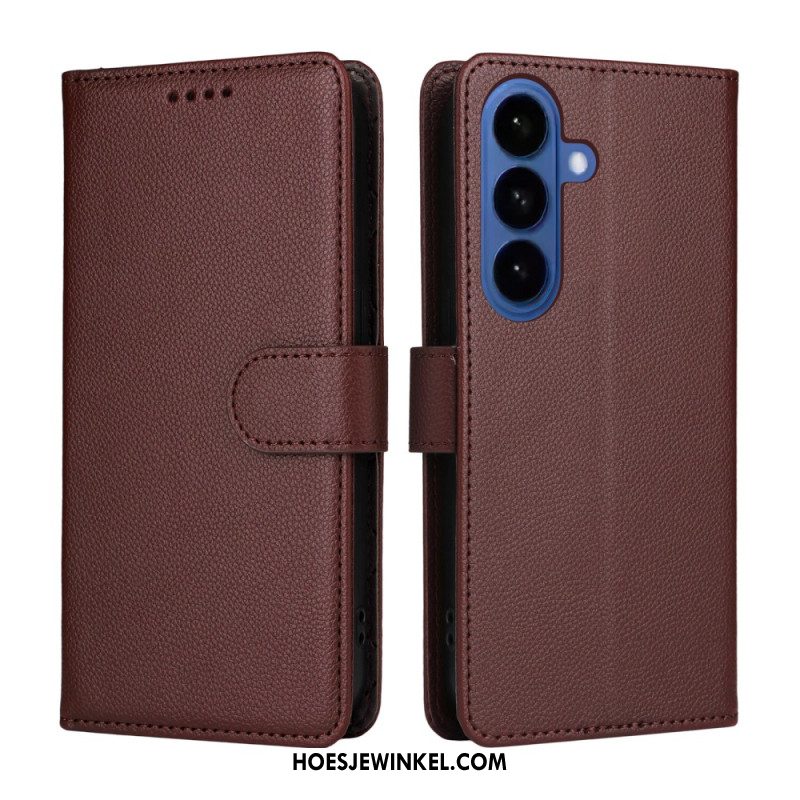 Folio-hoesje Samsung Galaxy S26 Plus Rfid-blokkering En 3 Kaarten Slots