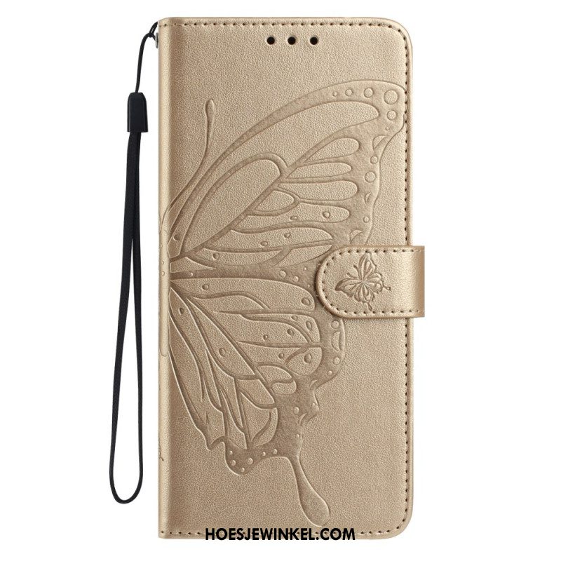 Folio-hoesje Samsung Galaxy S26 Plus Telefoonhoesje Barokke Vlinder