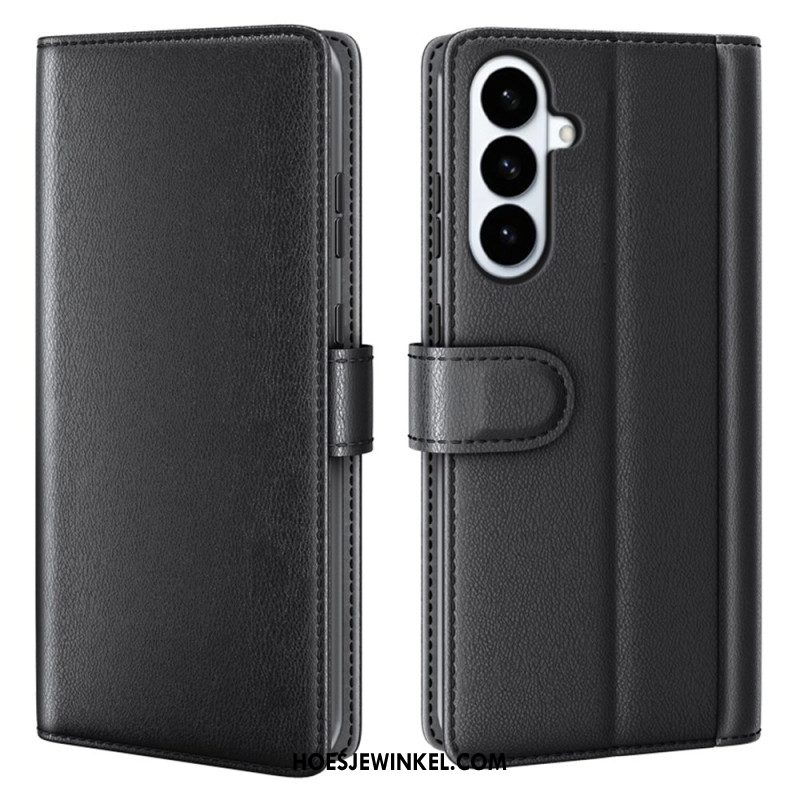 Folio-hoesje Samsung Galaxy S26 Plus Telefoonhoesje Echt Leer