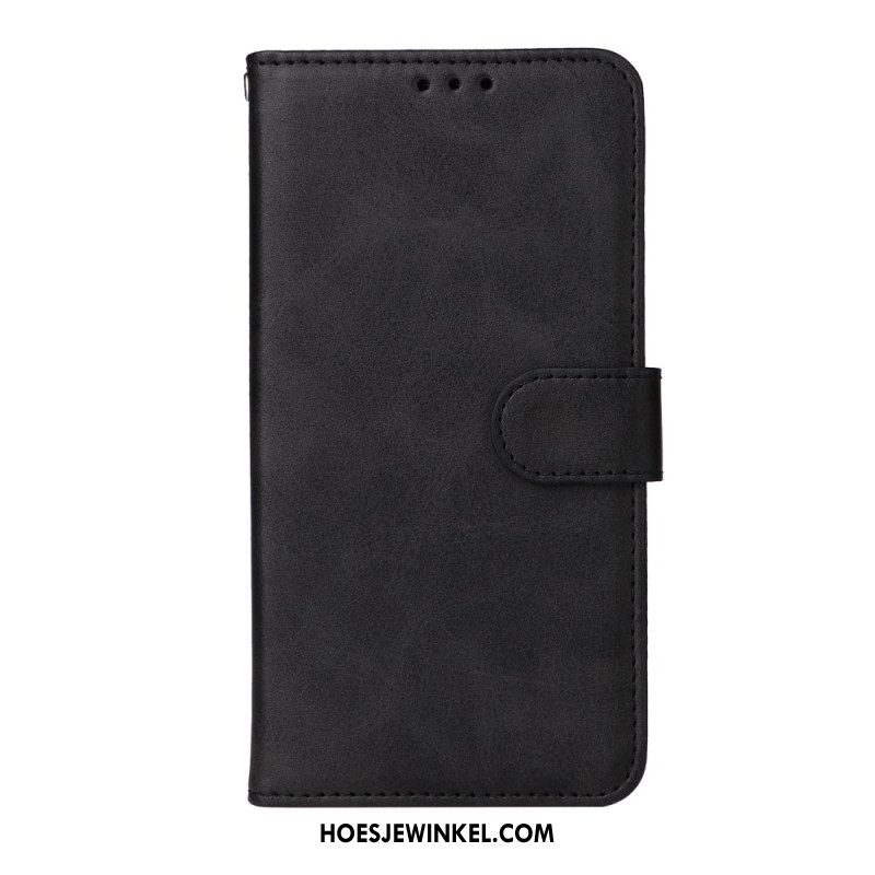 Folio-hoesje Samsung Galaxy S26 Plus Telefoonhoesje Effen Kunstleer