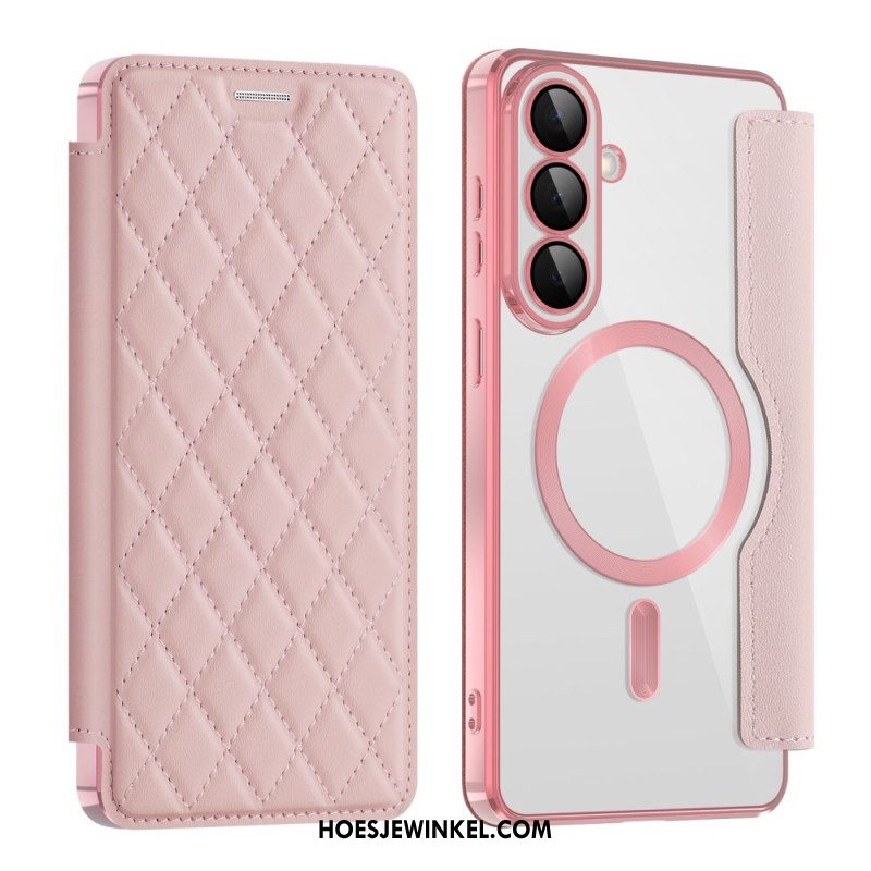 Folio-hoesje Samsung Galaxy S26 Rfid-kaarthouder En Gewatteerde Lensbeschermer Bescherming Hoesje