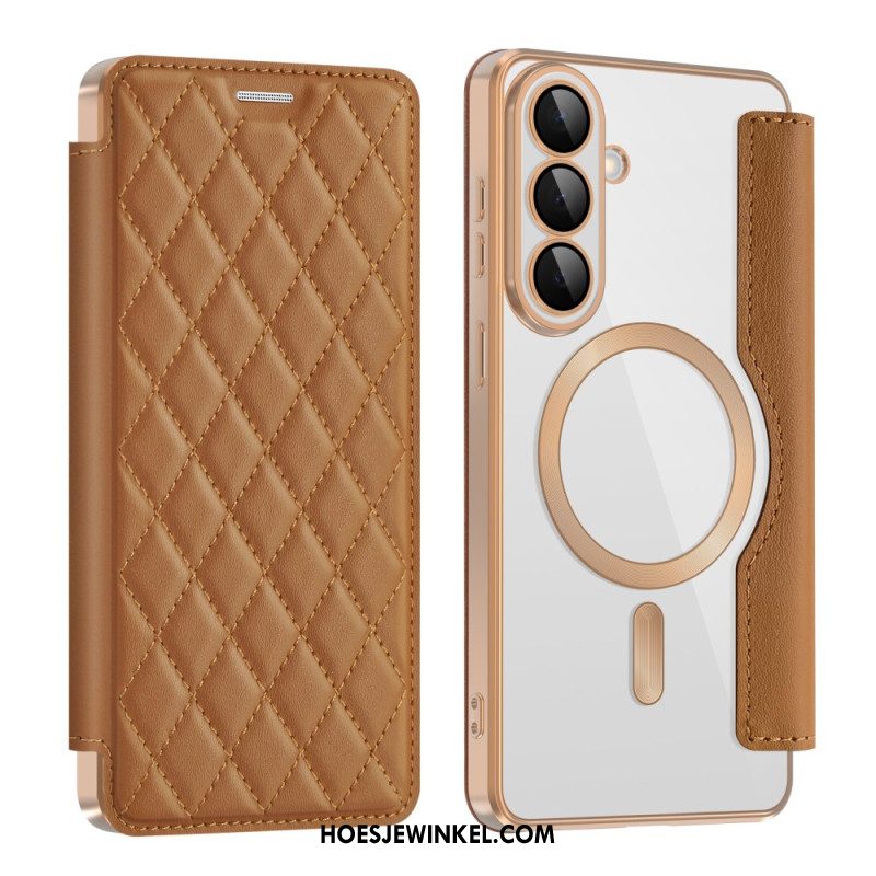 Folio-hoesje Samsung Galaxy S26 Rfid-kaarthouder En Gewatteerde Lensbeschermer Bescherming Hoesje