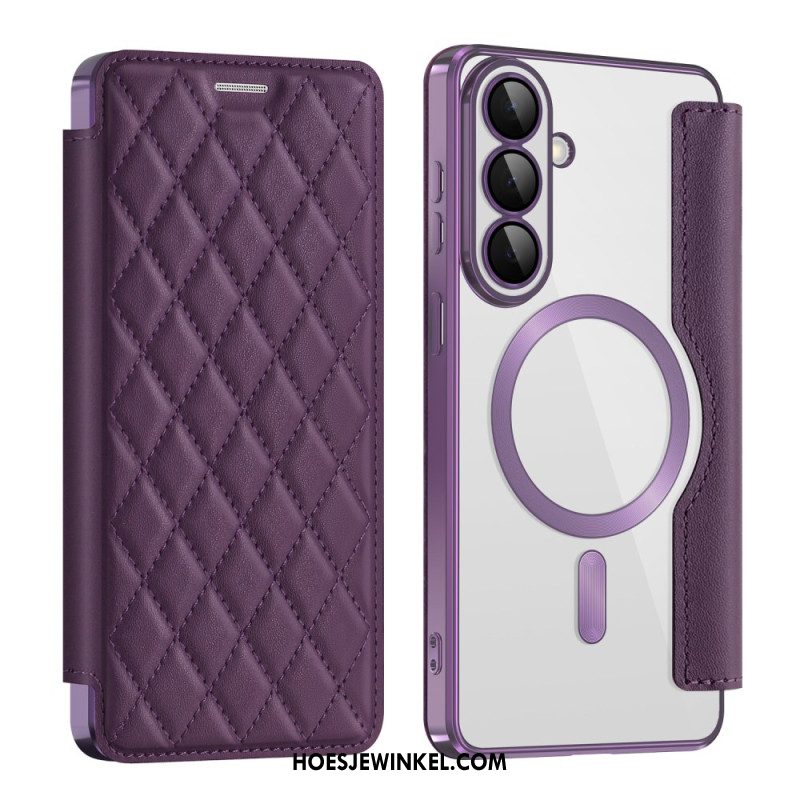 Folio-hoesje Samsung Galaxy S26 Rfid-kaarthouder En Gewatteerde Lensbeschermer Bescherming Hoesje