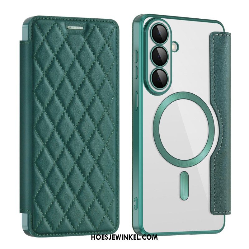 Folio-hoesje Samsung Galaxy S26 Rfid-kaarthouder En Gewatteerde Lensbeschermer Bescherming Hoesje