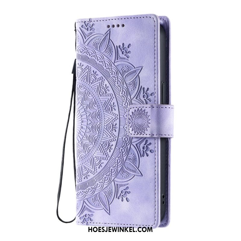 Folio-hoesje Samsung Galaxy S26 Telefoonhoesje Mandala Suède-effect