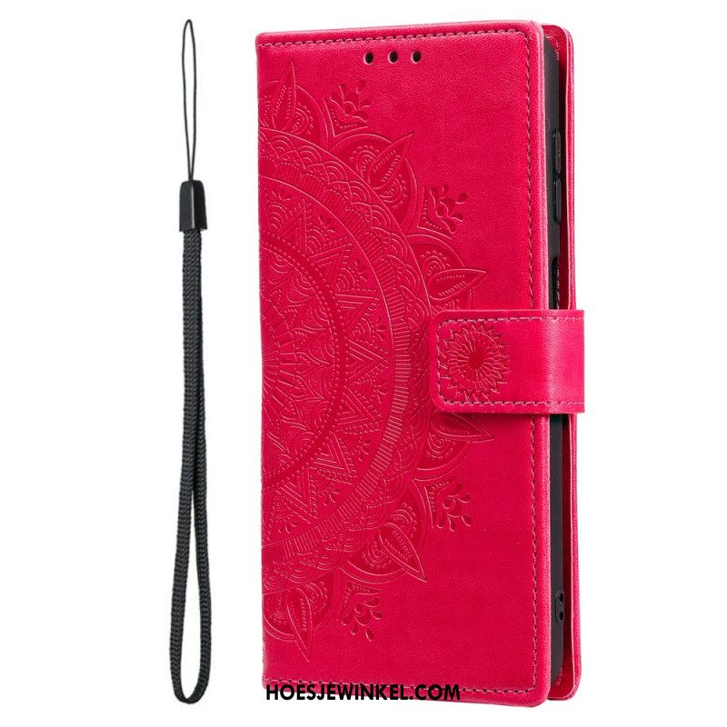 Folio-hoesje Samsung Galaxy S26 Ultra Telefoonhoesje Zonnemandala