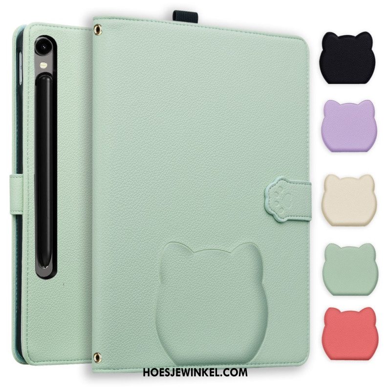 Folio-hoesje Samsung Galaxy Tab S11 Ultra Telefoonhoesje Kat