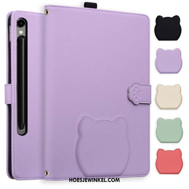 Folio-hoesje Samsung Galaxy Tab S11 Ultra Telefoonhoesje Kat