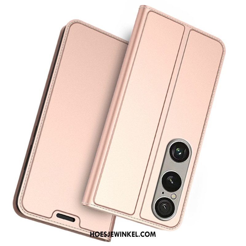 Folio-hoesje Sony Xperia 1 Vii Telefoonhoesje Kaarthouder