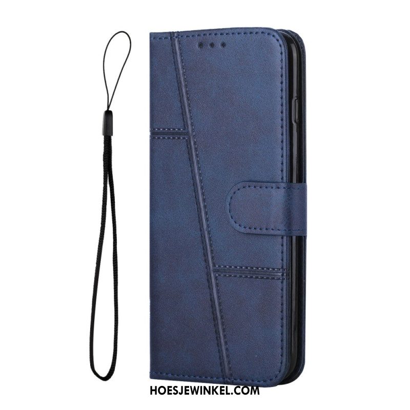 Folio-hoesje Sony Xperia 1 Vii Telefoonhoesje Zakelijk Stijl