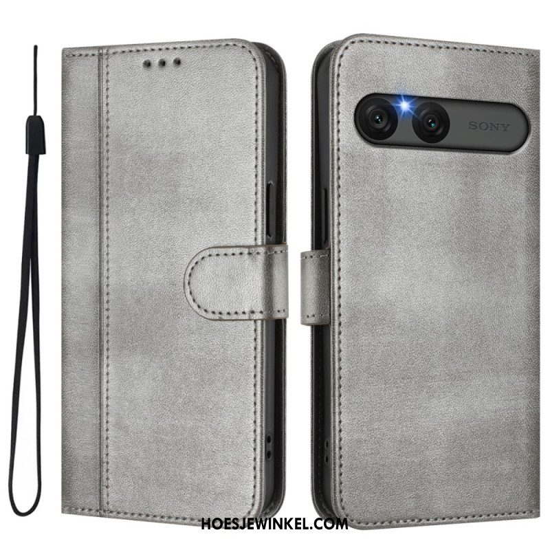 Folio-hoesje Sony Xperia 10 Vii Retrostijl