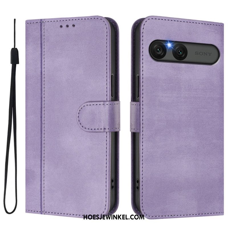 Folio-hoesje Sony Xperia 10 Vii Retrostijl