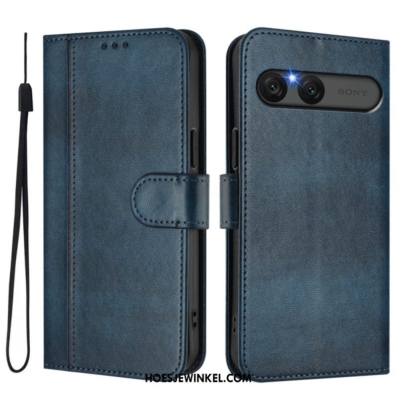 Folio-hoesje Sony Xperia 10 Vii Retrostijl