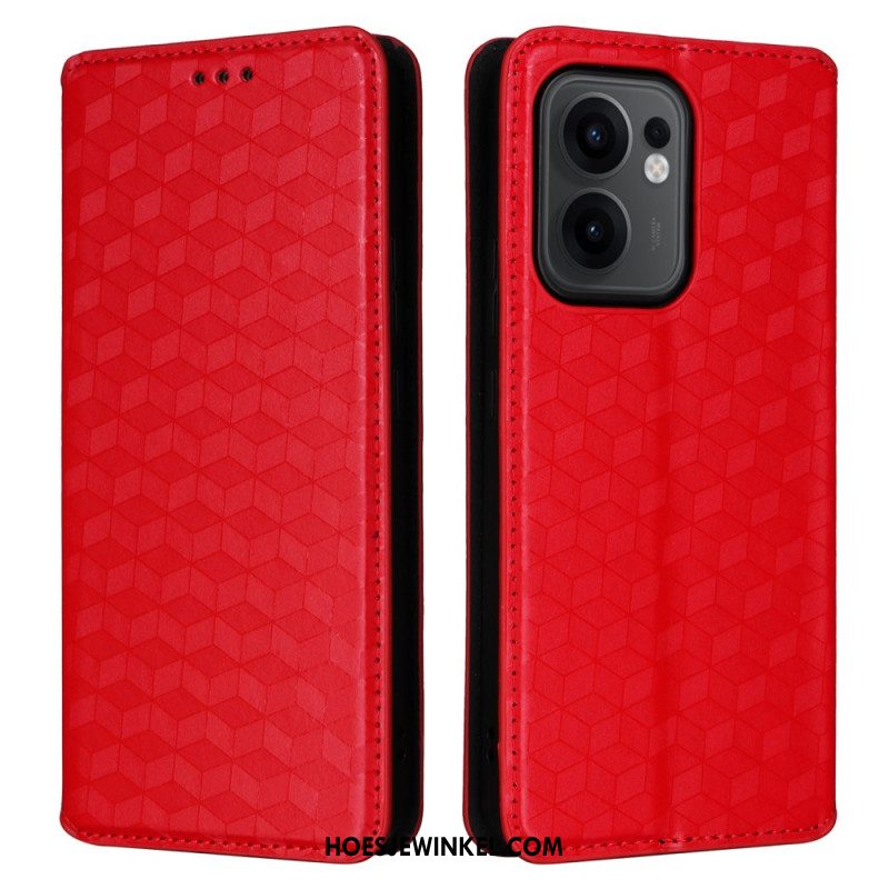 Folio-hoesje Voor Oppo Reno 13f 4g / 5g / 13 Fs 5g 3d-diamanten