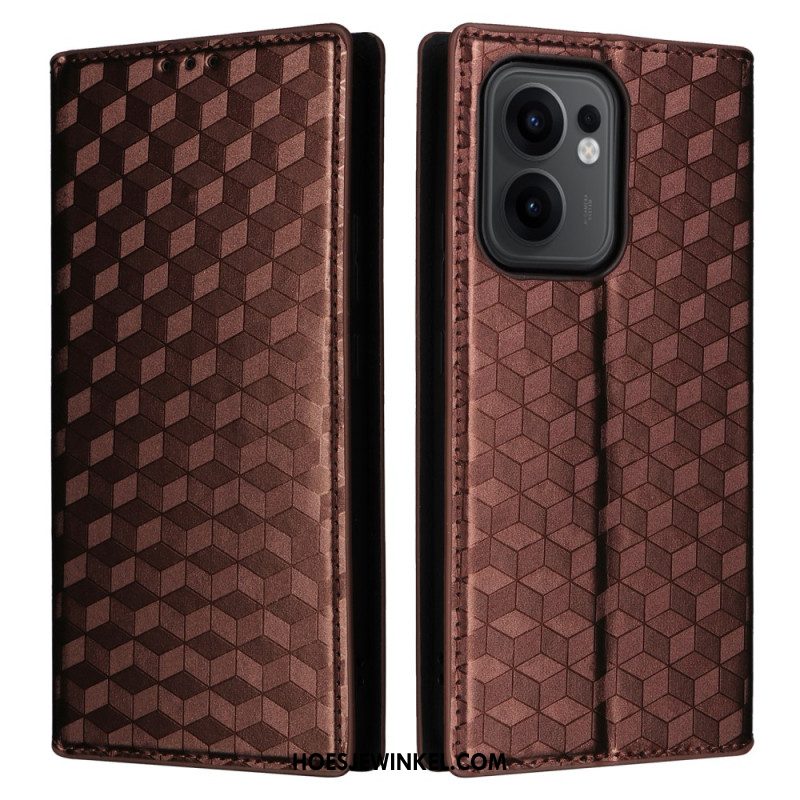 Folio-hoesje Voor Oppo Reno 13f 4g / 5g / 13 Fs 5g 3d-diamanten