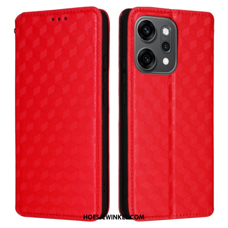 Folio-hoesje Voor Oppo Reno 14 5g Glanzend