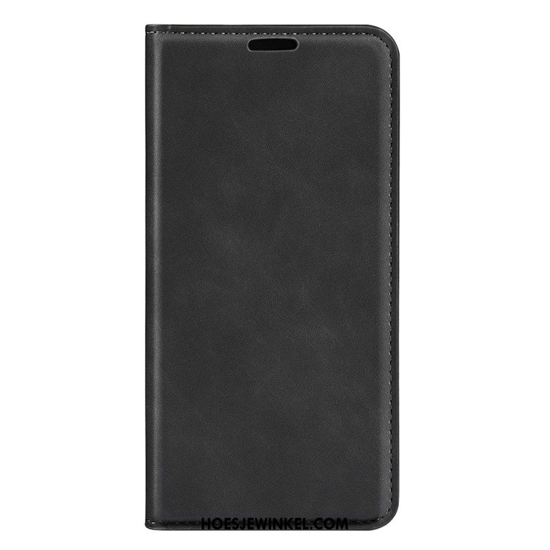 Folio-hoesje Voor Samsung Galaxy S25 5g Klassiek Imitatieleer
