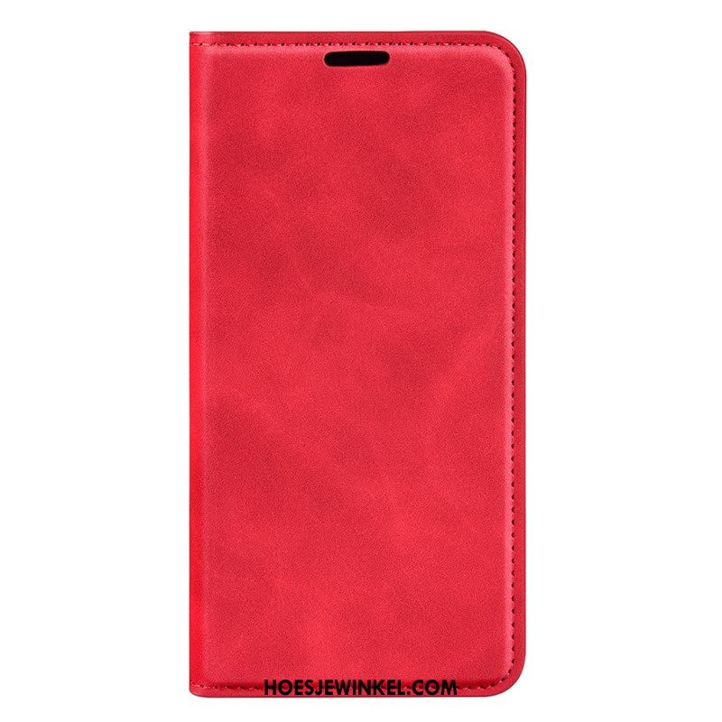 Folio-hoesje Voor Samsung Galaxy S25 5g Klassiek Imitatieleer