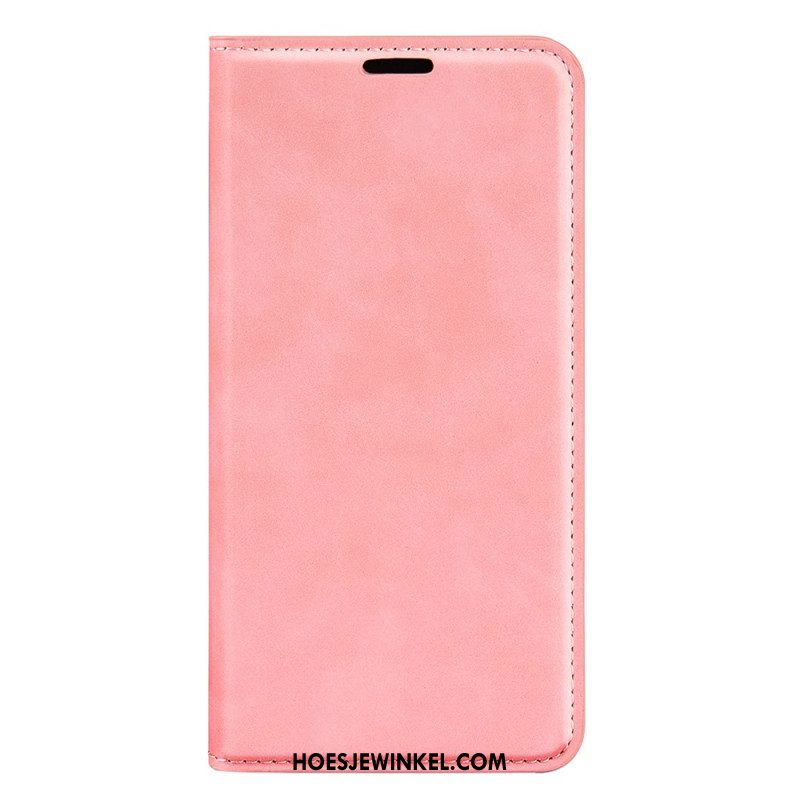 Folio-hoesje Voor Samsung Galaxy S25 5g Klassiek Imitatieleer