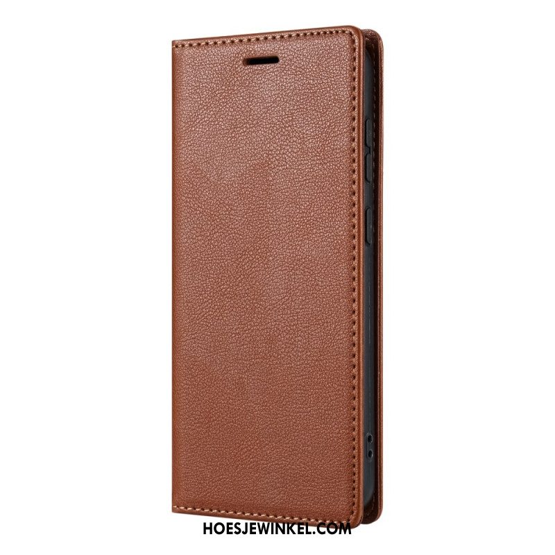 Folio-hoesje Voor Samsung Galaxy S26 Magnetische Sluiting Met Leerlook