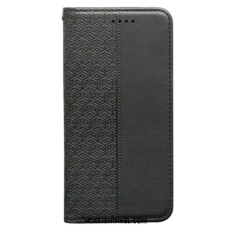 Folio-hoesje Voor Samsung Galaxy S26 Rasterpatroon