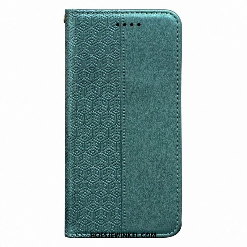 Folio-hoesje Voor Samsung Galaxy S26 Rasterpatroon