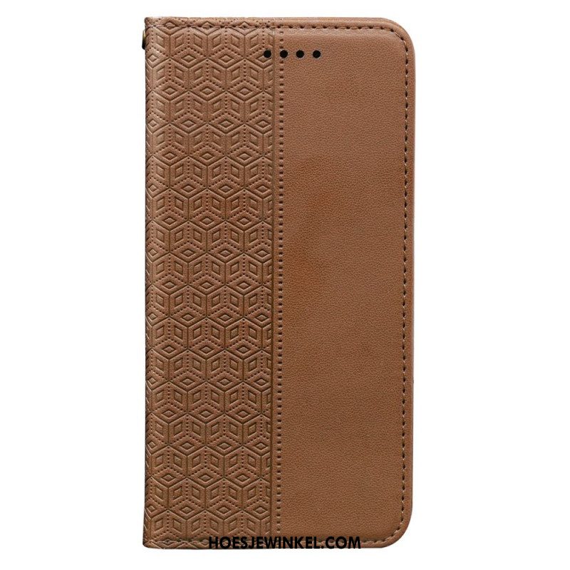Folio-hoesje Voor Samsung Galaxy S26 Rasterpatroon