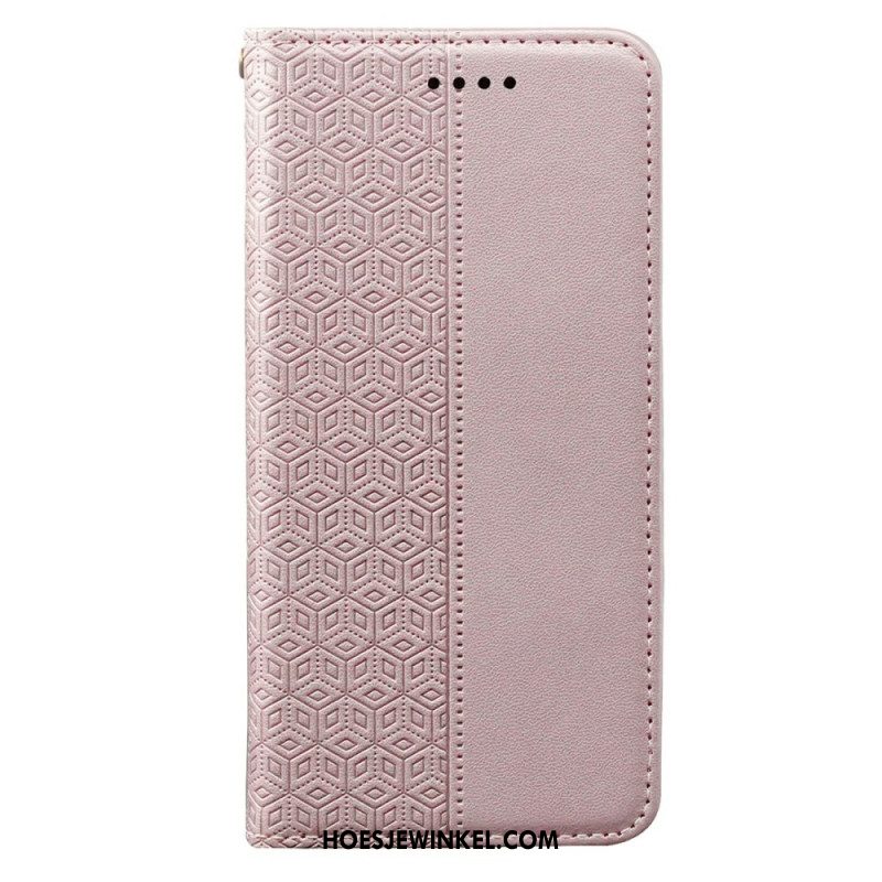 Folio-hoesje Voor Samsung Galaxy S26 Rasterpatroon
