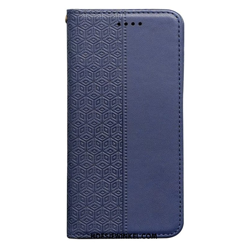 Folio-hoesje Voor Samsung Galaxy S26 Rasterpatroon