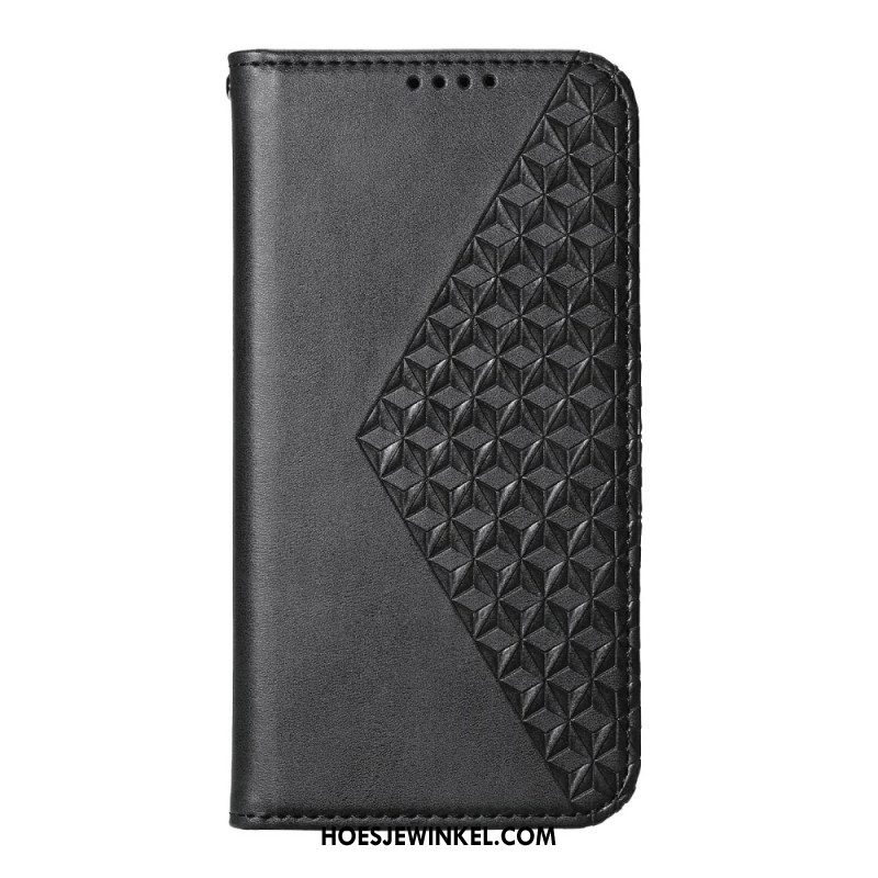 Folio-hoesje Voor Samsung Galaxy S26 Reliëfgeometrie