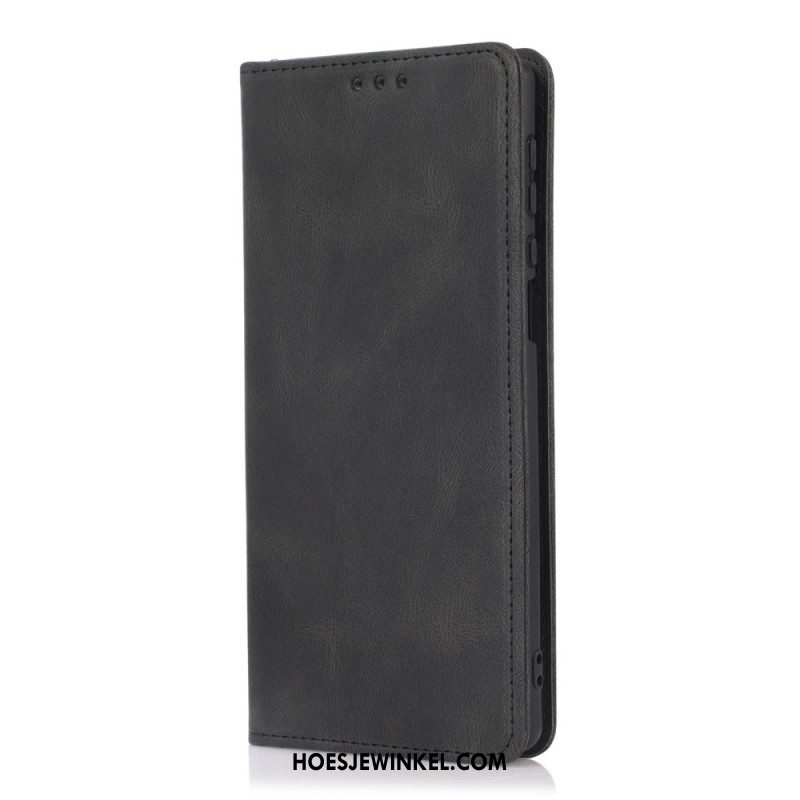 Folio-hoesje Voor Samsung Galaxy S26 Suède-effect