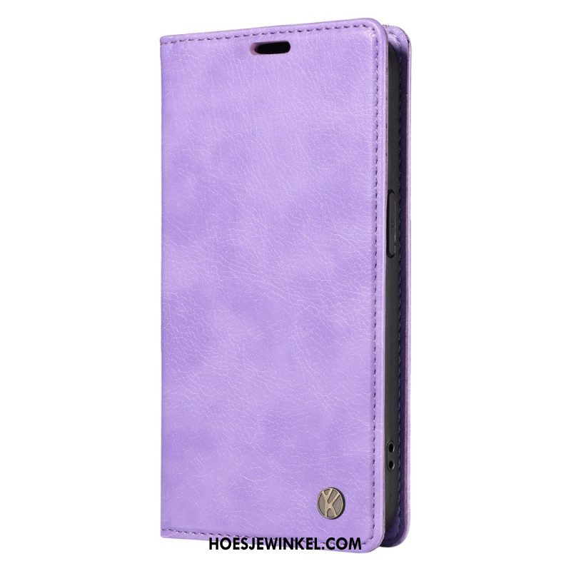 Folio-hoesje Voor Xiaomi 15 Yikatu Vintage-stijl