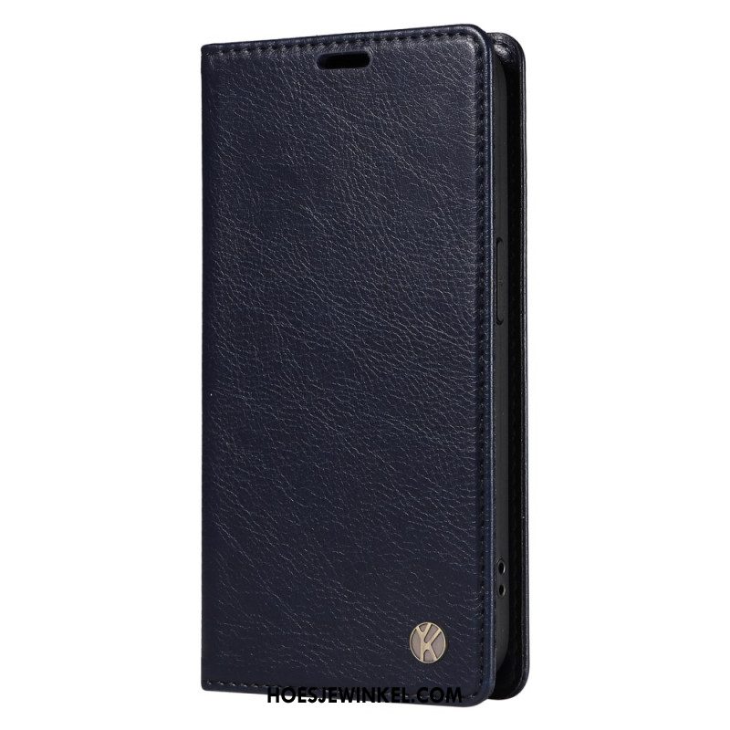 Folio-hoesje Voor Xiaomi 15 Yikatu Vintage-stijl