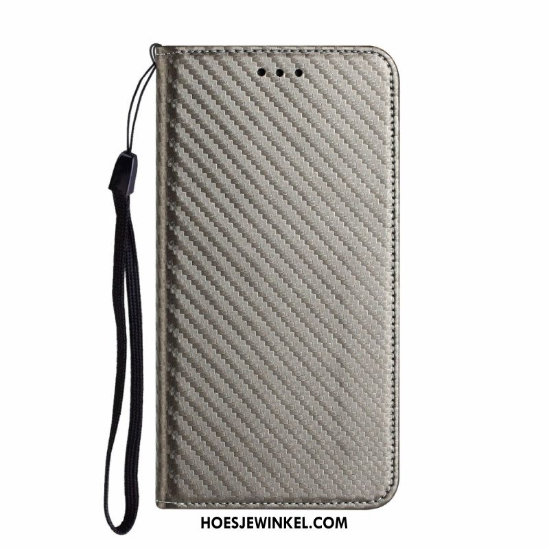 Folio-hoesje Voor Xiaomi 15t Koolstofvezel