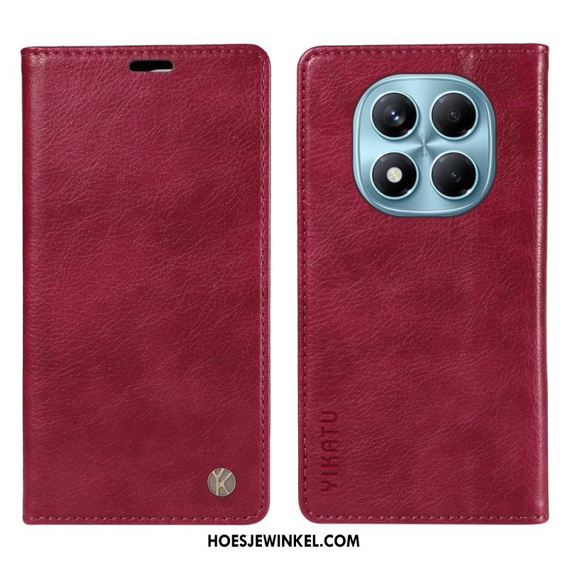 Folio-hoesje Voor Xiaomi Redmi Note 14 Pro 4g Vintage (yikatu)