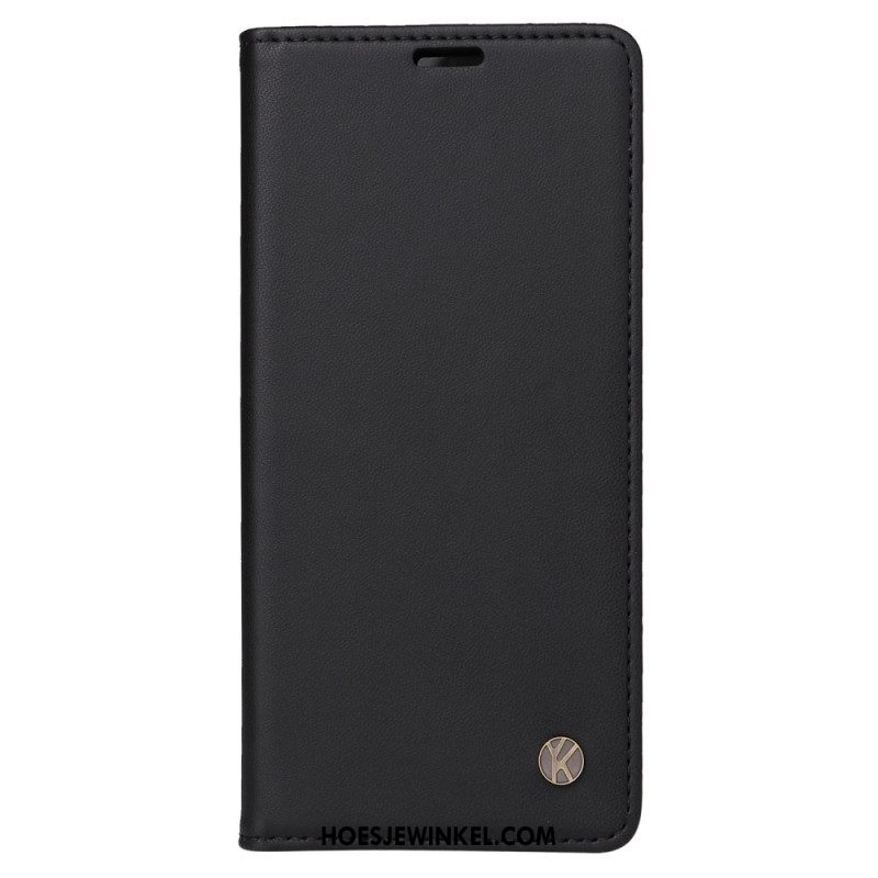 Folio-hoesje Voor Xiaomi Redmi Note 14 Pro 5g Yikatu Kunstleer