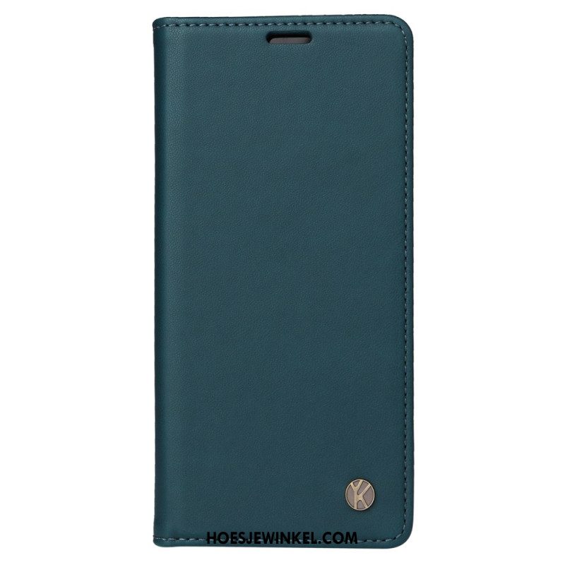 Folio-hoesje Voor Xiaomi Redmi Note 14 Pro 5g Yikatu Kunstleer