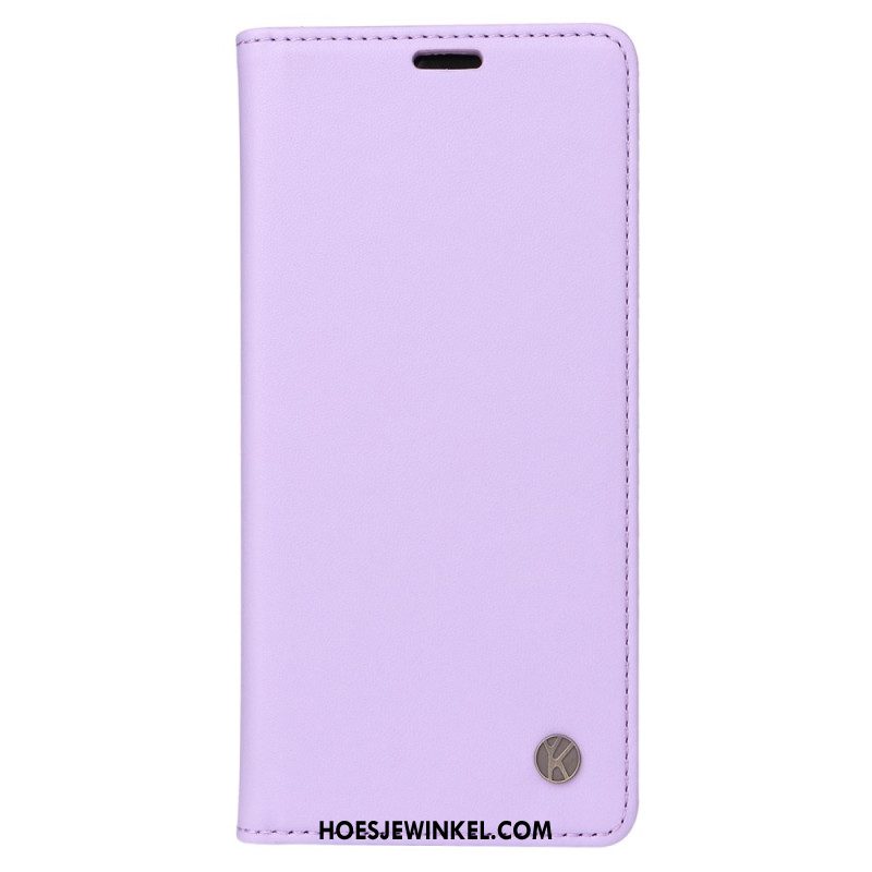 Folio-hoesje Voor Xiaomi Redmi Note 14 Pro 5g Yikatu Kunstleer
