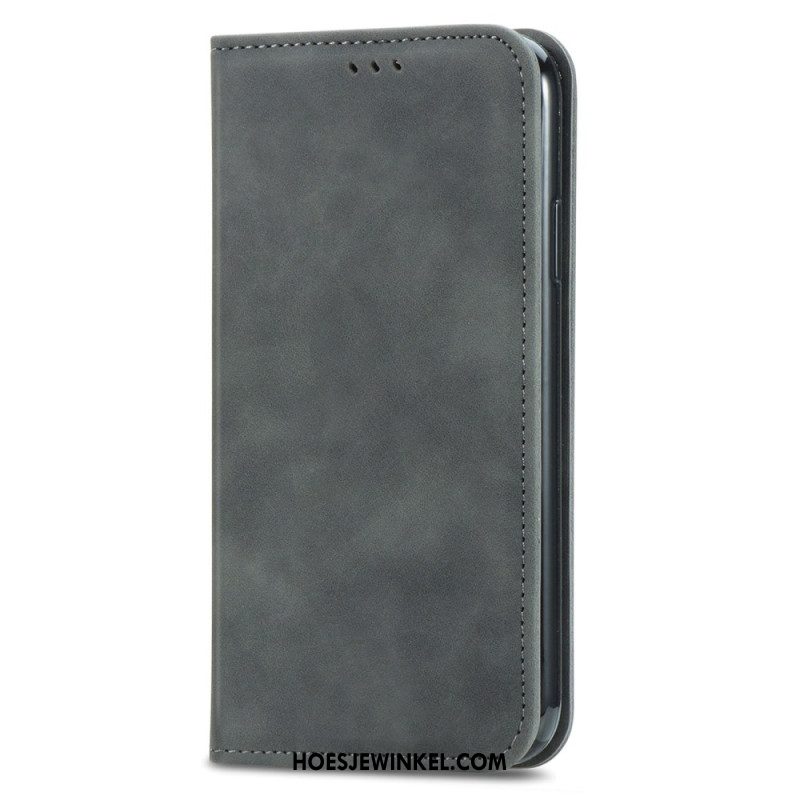 Folio-hoesje Voor Xiaomi Redmi Note 14 Pro Plus 5g Leerlook