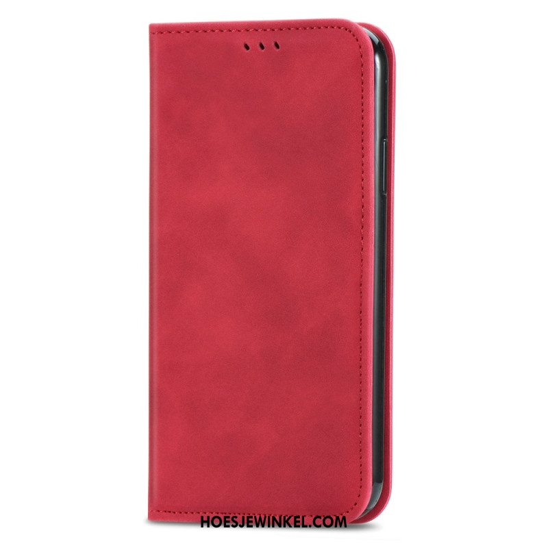 Folio-hoesje Voor Xiaomi Redmi Note 14 Pro Plus 5g Leerlook